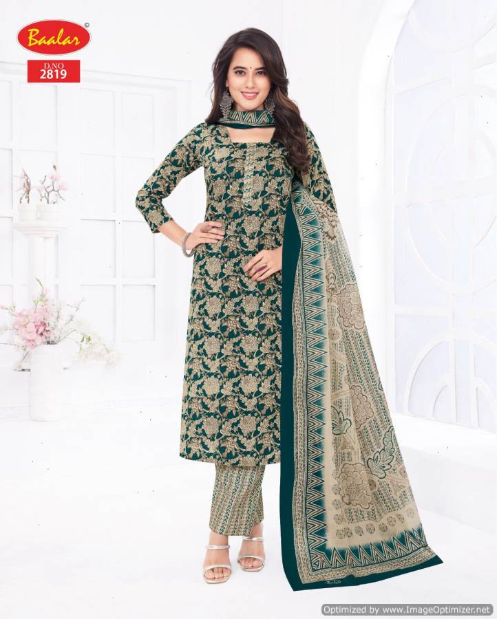 Zaara Vol 28 By Baalar Printed Cotton Kurti With Bottom Dupatta Wholesale Price In Surat
